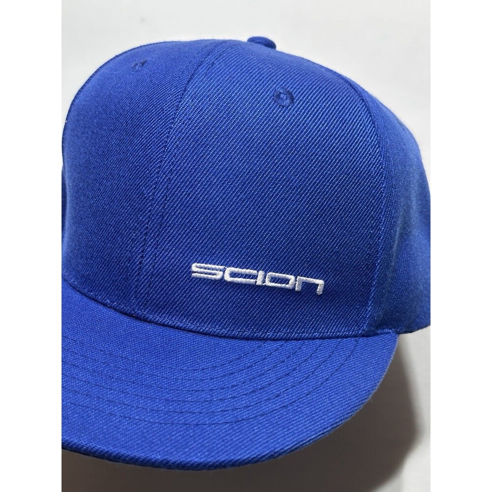Scion Blue Snapback Hat Car Culture Auto Baseball Cap Automobile Advertising